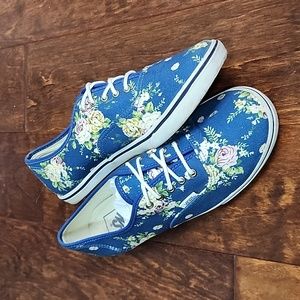 Vans era low top floral sneakers